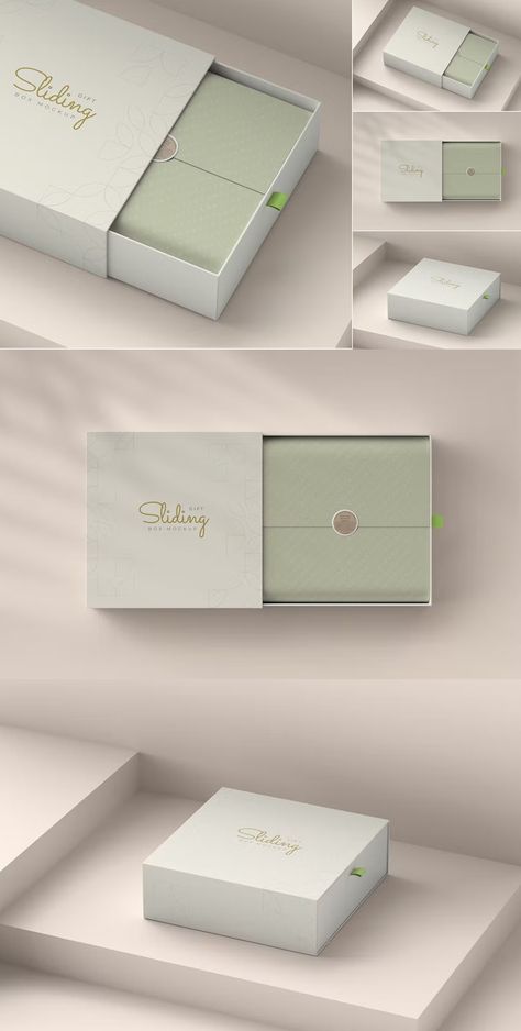 Box Opening Packaging, Drawer Packaging Design, Creative Gift Box Packaging, Best Packaging Design Boxes, Branding Box Packaging, Small Brand Packaging, Branded Box Design, Jewelry Packaging Mockup, Elegant Packaging Box Design