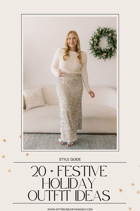 Cute Holiday Outfits to Shop 2023 — Best Holiday Party Outfit Ideas - 20 Festive Holiday Outfit Ideas 2023 Trending Holiday Outfits, Zara Holiday Outfit, Size 12 Holiday Outfits, Curvy Girl Holiday Outfit, Engagement Party Outfit Winter, Holiday Outfit 2024, Mid Size Holiday Outfit, Christmas Brunch Outfits Women, Women’s Holiday Outfits