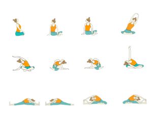 Heart Opening Yoga Sequence with Side Bending Yoga Poses Seated Yoga Flow, Virasana Pose Yoga, Seated Yoga Sequence, Heart Opening Yoga Poses, Tummee Yoga, Yoga Warmup, Prenatal Yoga Sequence, Seated Yoga, Seated Yoga Poses