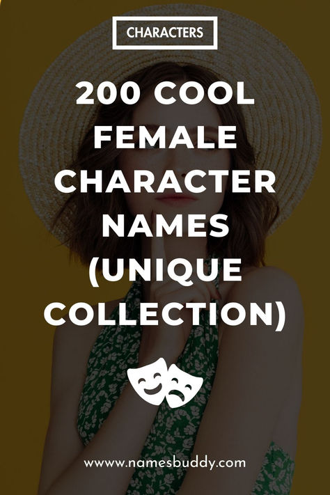 Cool Female Character Names Fiction Names Ideas, Female Username Ideas, Super Hero Names Ideas Female, Futuristic Female Names, Female Protagonist Names, Female Main Character Names, Mythical Female Names, Cool Female Names, Character Names Girl