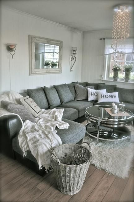 living room designs and cozy home decorating ideas Gray Sofa Living, Grey Sofa Living Room, Decor Hacks, Lounge Design, Lounge Decor, Decoration Inspiration, New Living Room, A Living Room, Room Layout