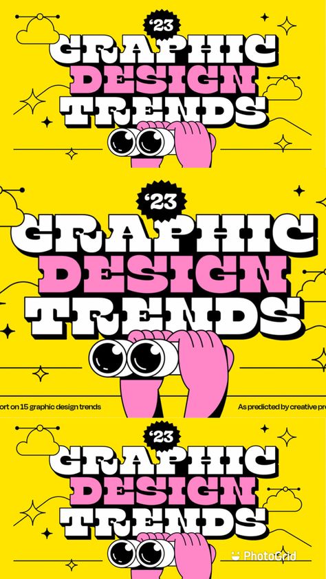 A year is a long time in the graphic design world. Some styles come and go while others evolve over time. Tried and true methods make way for new technologies, and what was popular a decade ago can look dated today. 

So, what does the future hold for graphic design? To get you ready for the new year, we’ve gathered out some of the best and boldest graphic design trends in 2023. The Best Graphic Design, New Design Trends 2023, Trending Poster Design 2023, Graphic Design New Trend 2023, 2023 Trend Graphic Design, Business Card Design Trends 2023, Illustration Design Trends 2023, Current Design Trends 2023, Type Trends 2023