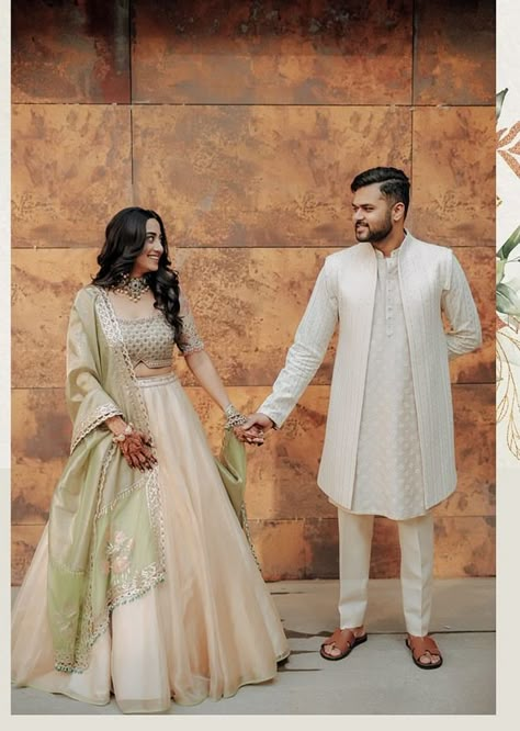 Couple Roka Outfit, Groom Kerala Wedding Outfits, Couple Poses For Roka Ceremony, Indian Christian Wedding Couple Poses, Roka Photoshoot Ideas, Engagement Photography Poses Indian, Roka Poses, Engagement Pics Indian, Engejment Couple Pic