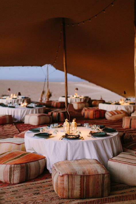 Moroccan Tent, Arabian Tent, Desert Party, Riad Marrakech, Moroccan Wedding, Marrakech Morocco, المملكة العربية السعودية, Desert Wedding, Wedding Dinner