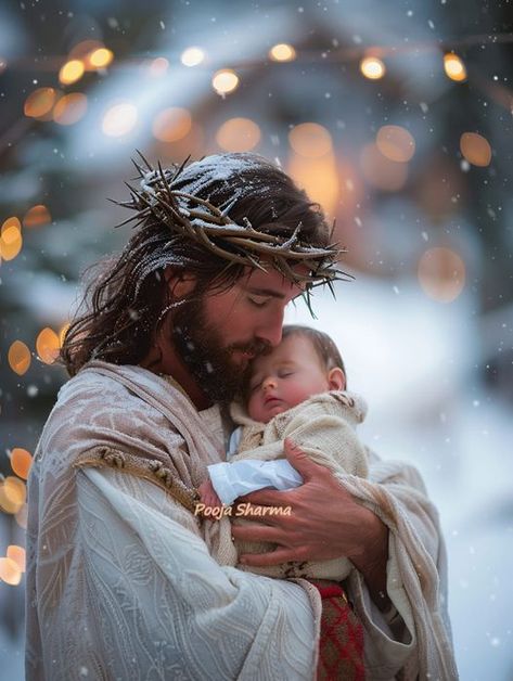 Christians Praying Photos, Keep On Praying, Jesus Holding Baby, Jesus Hugging Blonde Girl, Keep On Smiling, Baby Jesus Meme, Jesus Love Images, Mary Pregnant With Jesus, Jesus Art Drawing