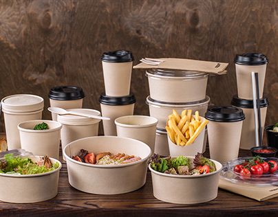 Wooden Packaging Design, Food Packaging Ideas, Rajma Chawal, Paper Container, Disposable Food Containers, Eco Kitchen, Packaging Food, Eco Packaging, Gadgets Kitchen Cooking