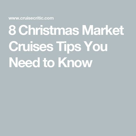 8 Christmas Market Cruises Tips You Need to Know Copenhagen Market, European Christmas, Christmas Cruises, Cruise Planning, Christmas Markets Europe, Tivoli Gardens, Seasonal Treats, Old Town Square, Holiday Market