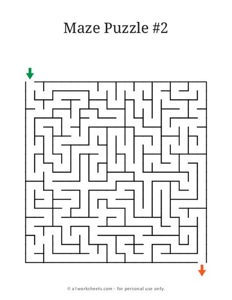 Maze Printable, Printable Worksheets For Kindergarten, Maze Games For Kids, Mazes For Kids Printable, Printable Worksheets For Kids, Maze Worksheet, Printable Mazes, Science Vocabulary, Free Games For Kids