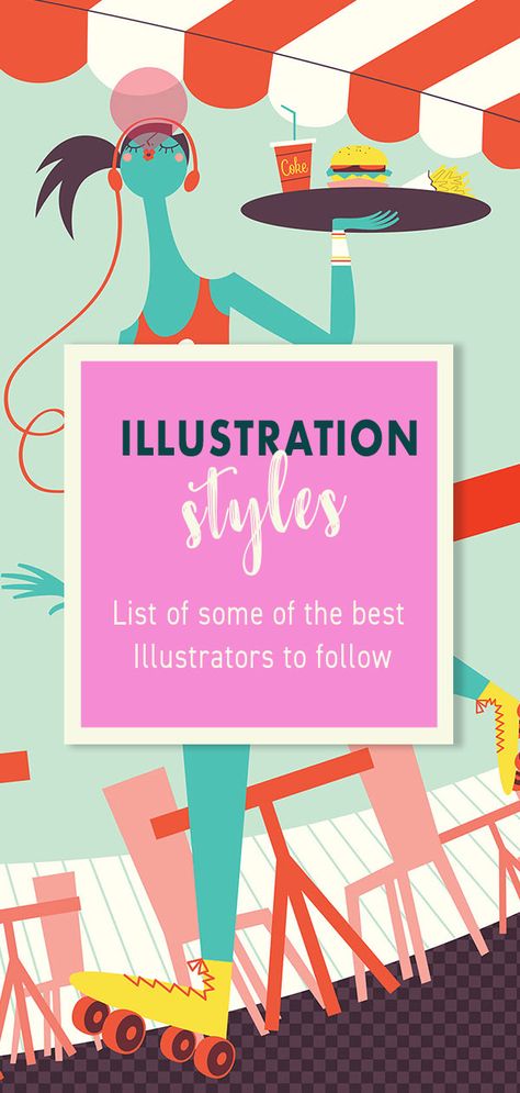 If you are an aspiring illustrator and looking to develop your own unique illustration style then we have a awesome post for you, packed full of contemporary artists whose illustration style we love. each style is unique and easily distinguishable. We hope you find them inspiring as much as we do! Illustration Styles, Unique Illustration, Type Illustration, Illustration Style, Graphic Design Tips, Graphic Design Resources, Illustration Graphic Design, Illustrator Tutorials, Graphics Design