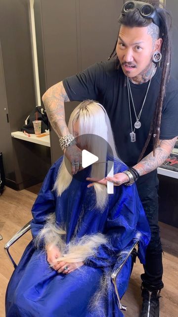 Blonde Hair With Gray Highlights, Hair Glossing Before And After Blonde, Hair Makeover Before And After, Mommy Hair Makeover, Bleach Retouch, Blonde Hair With Grey Highlights, Toning Bleached Hair, Snow Hair, Hair Chop