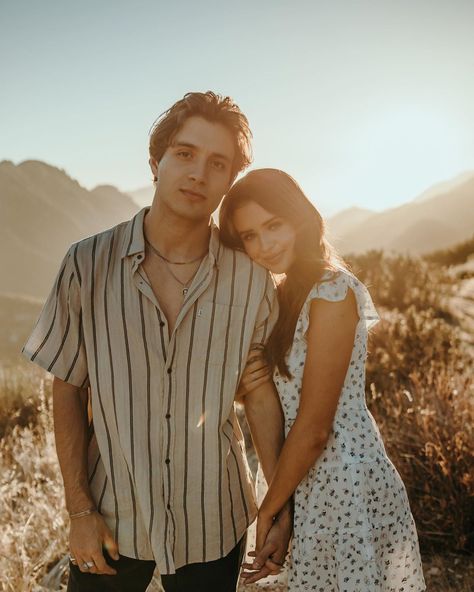 Jess And Gabriel Conte, Jess And Gabriel, Jess And Gabe, Gabriel Conte, Jess Conte, Spring Photoshoot, Feel Like Home, La Wedding, So Thankful