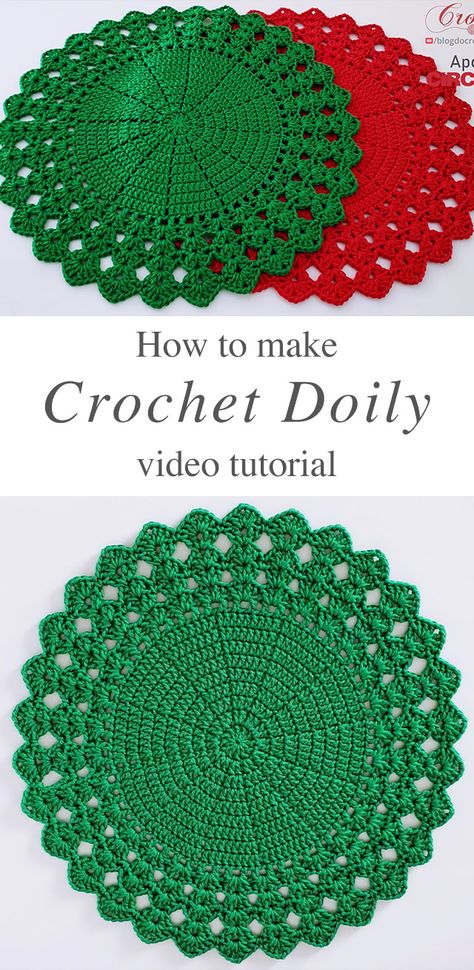 Crochet Placemat Patterns, Free Crochet Doily Patterns, Crochet Placemats, Crochet Dollies, Pola Amigurumi, Placemats Patterns, Crochet Doily Patterns, Crochet Doily, Doily Patterns