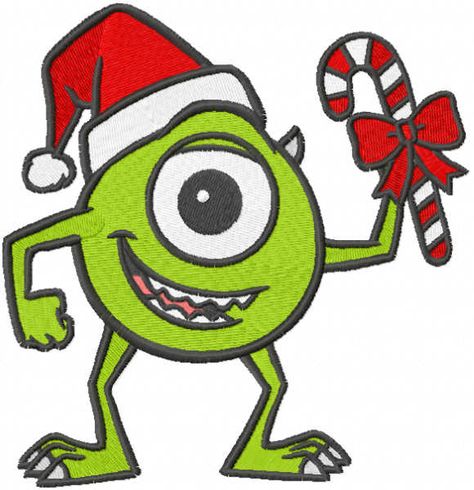 from Monster Inc collection. For towels decoration. Any formats available for instant download. #sweet #Santahat #MikeWazowski #MonsterInc #candlestick #embroiderydesign Disney Christmas Drawing Easy, Cute Christmas Sketches Easy, Cartoon Christmas Painting, Grinch Christmas Drawing, Christmas Drawings Art, Monsters Inc Christmas, Cute Christmas Drawing Ideas, Cute Christmas Drawings, Christmas Pictures To Draw