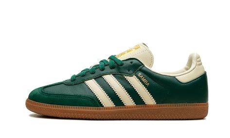 adidas-samba-og-collegiate-green Adidas Shoes Samba, 70s Converse, Adidas Sl 72, Nike X Travis Scott, Converse Run Star Hike, Adidas Samba Og, Converse Run Star, Samba Og, Adidas Spezial