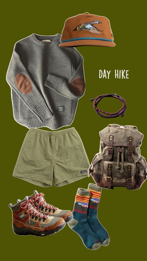 Lake Camping Outfits, Adventurecore Fashion, Vintage Hiking Outfit, Adventure Aesthetic Outfit, Outdoorsy Chic, Cabin Clothes, Hiking Vibes, Camping Fits, Camp Clothing