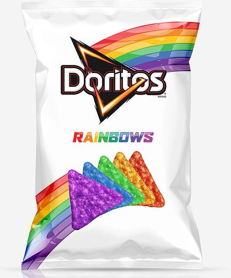 The new, special edition Doritos have the potential to liven up in-flight snack baskets. Homemade Squishies, Paper Toys Template, Junk Food Snacks, Rainbow Paper, Deilig Mat, It Gets Better, Oprah Winfrey, Paper Toys, Pin Collection