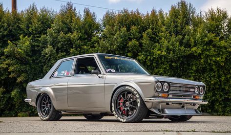 Datsun Car, Wide Body Kits, Datsun 510, Nissan Sunny, Honda (car), Car Inspiration, Concept Car Design, Car For Sale, Street Cars