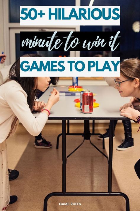 https://www.pinterest.com/pin-builder/ East Minute To Win It Games, Minute It To Win It Games For Adults, Family Olympics Games Indoor, Indoor Minute To Win It Games, Nye Minute To Win It Games, Funniest Minute To Win It Games, Minute To Win It Table Games, Quick Games For Adults, New Years Games For Families