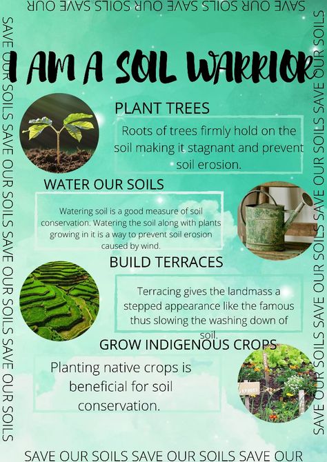 Soil Erosion Poster, Slogan Writing, School Works, Soil Conservation, Soil Erosion, Graphic Shapes Design, Graphic Shapes, Science Club, Shapes Design