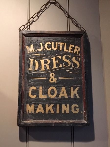 Vintage Store Signs, Antique Trade Sign, Crafty Witch, Vintage Signage, A Frame Signs, Antique Accessories, Sewing Cabinet, Interior Signs, Funky Junk Interiors