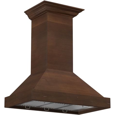 Customize your kitchen space with this 48-inch ZLINE wall mount wooden range hood. The hand-finished solid pine coupled with a stainless steel inner frame ensures durability, while the four-speed motor provides airflow of up to 400 cfm. This 48-inch ZLINE wall mount wooden range hood features built-in directional LEDs, providing illumination over your cooking. How to Measure for a New Appliance A little measuring now can help you avoid delivery headaches later. Watch the video › 48 Inch Range, Zline Range, Wall Range Hood, Range Hood Vent, Kitchen Exhaust, Exhaust Fans, Wall Mount Range Hood, Vent Hood, Range Hoods