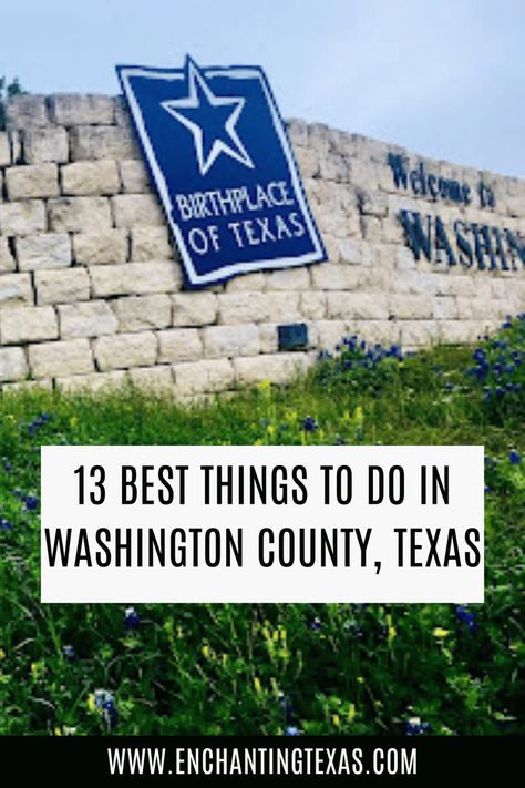 Best Things to do in Washington County Texas things to do Brenham | things to do in Independence | things to do in Chappel Hill | Washington on Brazos State Historic Site | brenham bluebonnets | Best Things to do in Texas | what to do in Texas | what to see and do in Texas | things to see and do in Texas best places to visit in Texas Texas Road Trip Ideas, Bucket List Texas, Texas Day Trips, Texas Weekend Getaways, Brenham Texas, Texas Travel Guide, Texas Bucket List, Texas Road Trip, Things To Do In Texas