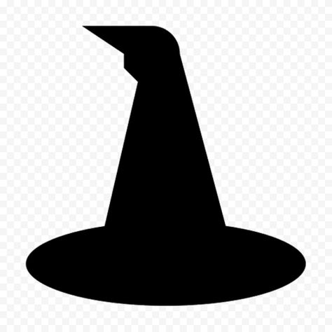 Hat Silhouette, Silhouette Halloween, Original Background, Halloween Silhouettes, Halloween Hats, No Background, Art Png, Halloween Png, Witch Hat