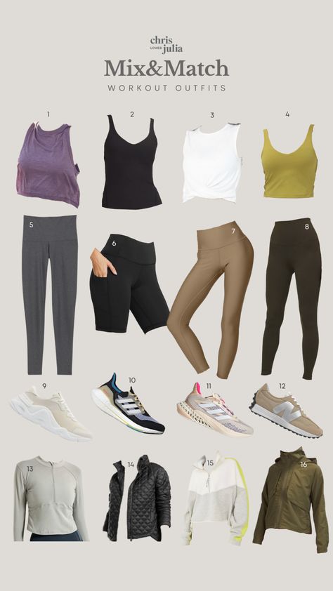 My Capsule Workout Wardrobe - Chris Loves Julia Capsule Fitness Wardrobe, Capsule Athletic Wardrobe, Minimalist Workout Wardrobe, Exercise Capsule Wardrobe, Athletic Capsule Wardrobe, Gym Capsule Wardrobe, Workout Capsule Wardrobe, Workout Capsule, Gym Things