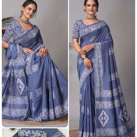 Beautiful, elegant and comfortable*Batik Print Saree for the coming festive season Price -879/-only *Wax BATIK Hand Print Saree* *Pure Chanderi Soft Cotton Hand Block Batik Printed Saree with Blouse piece _*Free Shipping! COD Available! #instagood #womenslove #womenswear #womenfashions #womensgallary #saree #batiksarees #softcottonsaree #casualstyle #festivalfashion #festivewear Hand Print Saree, Batik Print Saree, Batik Saree, Block Print Saree, Print Saree, Batik Print, Printed Saree, Batik Prints, Saree With Blouse