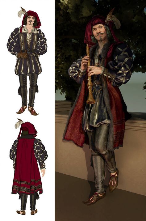 15th Century Fashion, Warhammer Fantasy Roleplay, Medieval Garb, Fantasy Role Playing, Medieval Costume, Medieval Clothing, Fantasy Costumes, Warhammer Fantasy, Medieval Fantasy