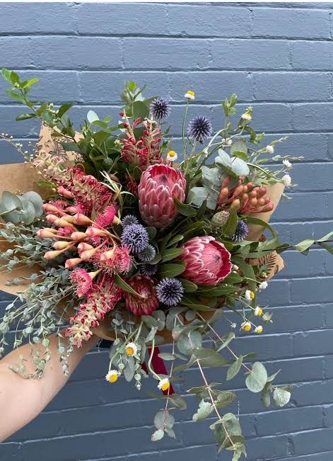 Native Australian Bouquet Winter, Summer Bouquet Australia, Australian Bouquet Wedding Flowers, Native Floral Bouquet, Wedding Flowers Native Australian, Australian Native Bridesmaid Bouquet, Native Wildflower Bouquet, Native Flower Bouquet Australian, Aus Native Wedding Bouquet