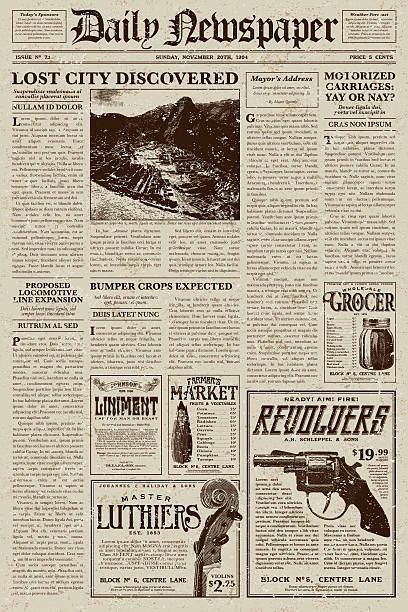 Kertas Vintage, Araling Panlipunan, Newspaper Background, Sejarah Kuno, Newspaper Layout, Seni Vintage, Vintage Newspaper, Newspaper Design, Newspaper Printing