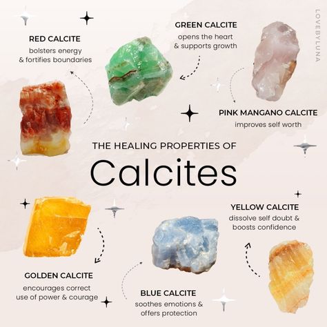 Love By Luna® on Instagram: “𝐂 𝐀 𝐋 𝐂 𝐈 𝐓 𝐄 𝐒 💎 calcite crystals are some of the most abundant types of crystals on this planet. often and shiny, they can be opaque or…” Overextending Yourself, The Solar Plexus Chakra, Golden Calcite, Charge Crystals, Yellow Calcite, Crystals Healing Properties, Spiritual Crystals, Types Of Crystals, Gemstone Meanings