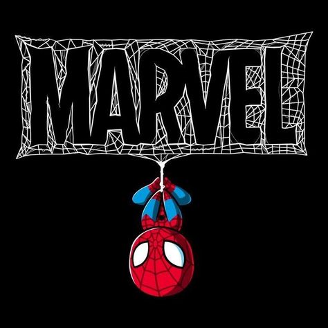 Marvel Tee, Spiderman Shirt, Marvel Cartoons, Posca Marker, Superhero Kids, Marvel Logo, Shirt Logo Design, Kids Painting, Marvel Tshirt