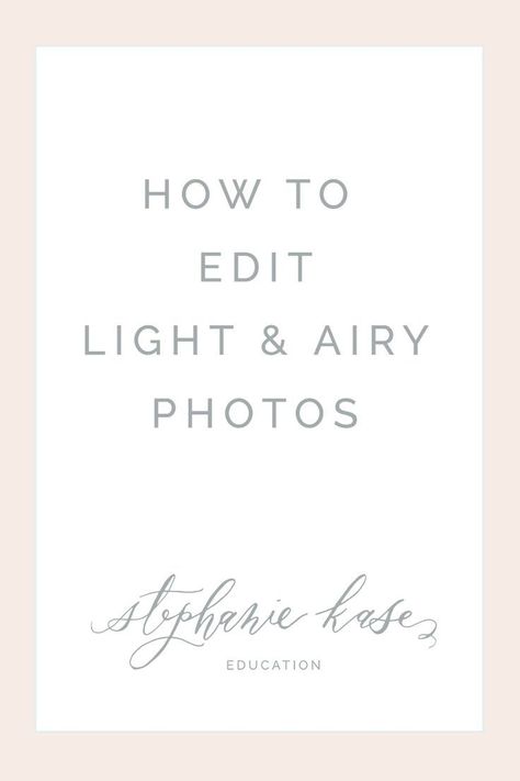 How to Edit in Lightroom for a Light and Airy Style | Editing Video Tutorial Airy Photography, Photoshop Techniques, Editing Video, Nikon D5200, Top Photography, Beginner Photo Editing, Photoshop For Photographers, Photo Editing Photoshop, Lightroom Tutorial