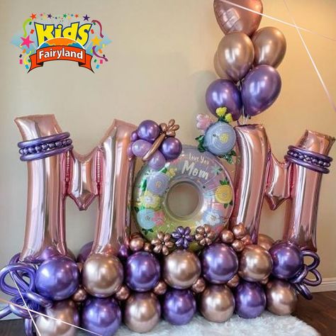 Mothers Day Balloons, Balloons Decor, Energy Booster, Balloon Gift, Diy Crafts Room Decor, Balloon Design, Balloon Art, Love You Mom, Mothersday Gifts