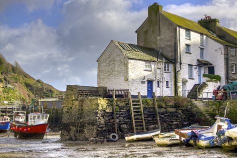 Polperro Cornwall, Cottages By The Sea, Jig Saw, Devon And Cornwall, Seaside Village, Cornwall England, England And Scotland, Wakefield, Fishing Villages