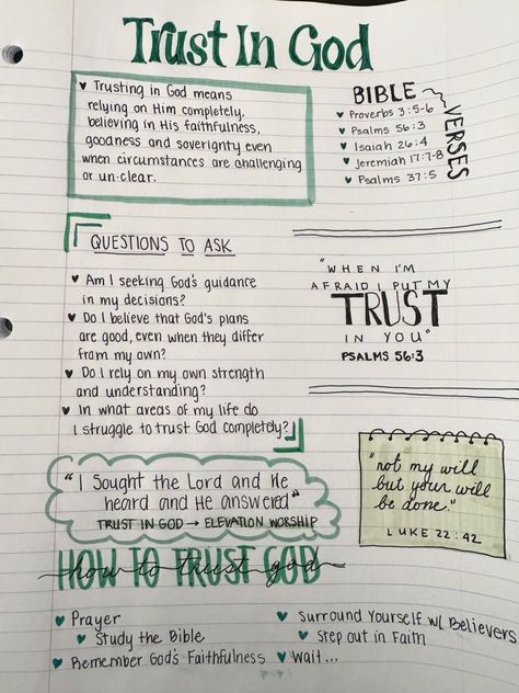 Verses On Trusting God, God Is The Only One To Trust, Bible Study About Faith, Bible Verses To Write In Journal, Tithing Aesthetic, Journal Christian Ideas, Bible Verse For Trust, Bible Verse About Trust, How To Trust God Completely