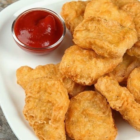 McDonald’s Chicken Nuggets Recipe Fried Chicken Nuggets, Chicken Nuggets Recipe, Nuggets Recipe, Chicken Nuggets, Fried Chicken, Sauce, I Hope, Chicken