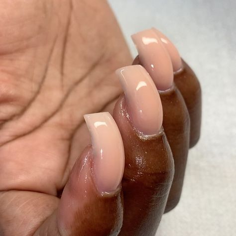 Curved Oval Nails, Curved Nail Tips, Short Curved Acrylic Nails, Short Curved French Tip Nails, Curved Nails Black Women, Curved Short Nails, Curved Nails Short, Curved Square Nails, Medium Curved Acrylic Nails