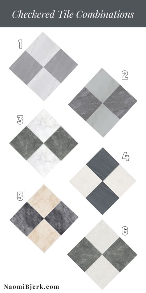 Harlequin Floor Mudroom, Checkered Slate Floor, Gray And White Kitchen Floor Tile, Harlequin Tile Floor Kitchen, Timeless Laundry Room Floor, Diamond Pattern Tile Floor Bathroom, Diamond Tile Pattern Floor, Checkerboard Floors Bathroom, Gray Checkerboard Floor