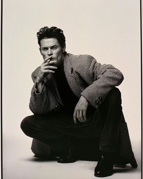 Willem Dafoe, 1999 John Cage, Willem Dafoe, Mens Editorial, The Villain, Why People, Look Cool, Pose Reference, Life Is Beautiful, Gq