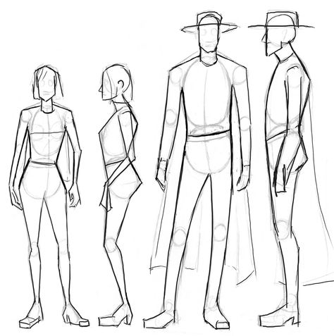 Body Template for tall man and short woman Tall Men Drawing Reference, Tall Man Reference Drawing, Tall Man Reference, Tall Man Drawing, Proportion Reference, Illustration Figures, Drawing Model, Body Template, Man Anatomy