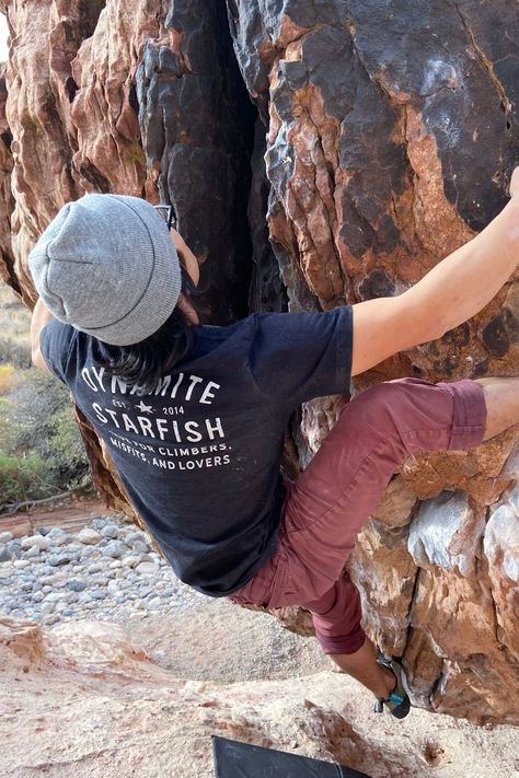 Rock climbing workout