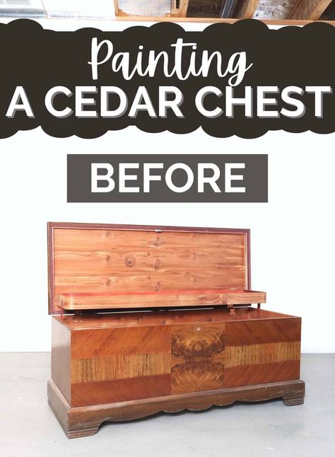 Repurposed Hope Chest Ideas, Add Legs To Cedar Chest, Chest Trunk Ideas, Chest Makeover Ideas, Painting A Trunk Chest, Restore Cedar Chest, Refinish Hope Chest Ideas, Repurposed Hope Chest, Repurpose Hope Chest Ideas