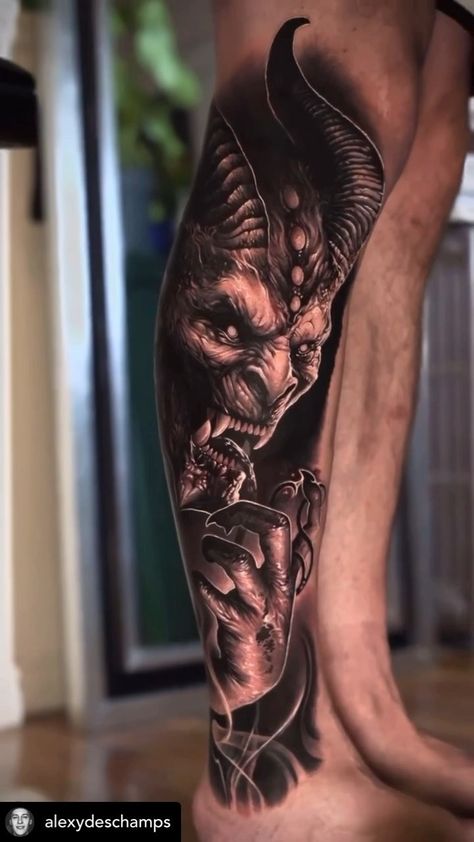 Empire Inks (@empireinks) • Instagram photos and videos Dark Demon Tattoo, Haunted Tattoo, Devil Tattoo Design, Gates Of Heaven Tattoo, Demons Tattoo, Lucifer Tattoo, Tattoo Devil, Heaven Tattoo, Heaven Tattoos