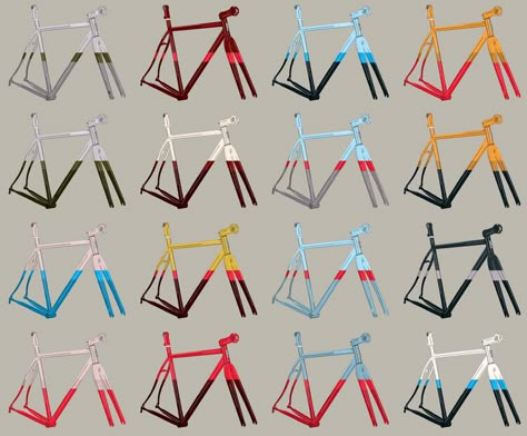 Paint Options — Speedvagen Cycle Painting, Bicycle Paint Job, Bike Artwork, Paint Bike, Bicycle Diy, Classic Road Bike, Build A Bike, Biking Diy, Bicycle Frames