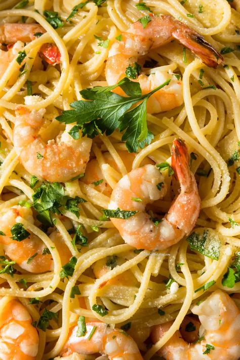 Healthy Shrimp Scampi Pasta - Lose Weight By Eating Shrimp Scampi Over Pasta, Healthy Shrimp Scampi Pasta, Low Sodium Shrimp Scampi, Low Cal Shrimp Pasta, Healthy Shrimp Recipes Low Calorie, Healthy Shrimp Pasta, Shrimp Scampi Linguini, Shrimp Pasta Recipes Healthy, Shrimp Pasta Healthy