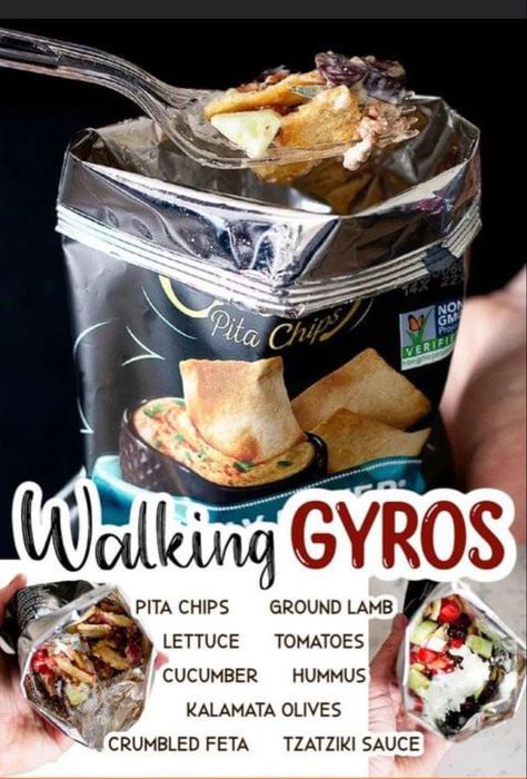 Walking Gyros, Crowd Appetizers, Bar List, Walking Tacos, Verde Recipe, Greek Flavors, Feed A Crowd, Campfire Food, Avocado Salsa