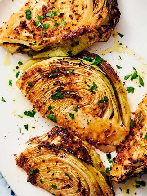 Air Fryer Cabbage Cabbage Recipes Air Fryer, Air Fried Cabbage Wedge, Roasted Cabbage In Air Fryer, Airfryer Cabbage Recipes, Cabbage Wedge Recipes, Whole Cauliflower In Air Fryer, Air Fryer Cabbage Wedges, Cabbage Air Fryer Recipe, Air Fryer Cabbage Recipes